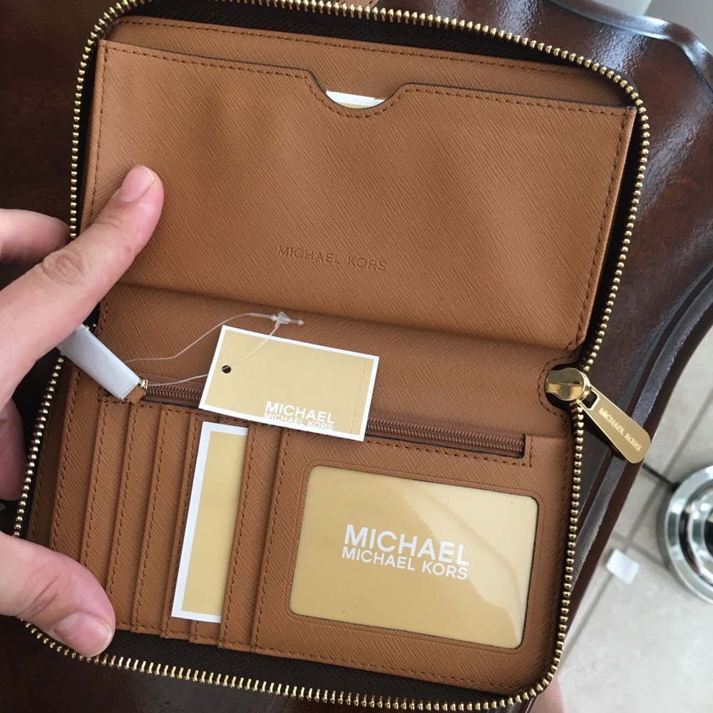3PCS Michael Kors Large Tote clutch & wallet - Picture 7 of 8